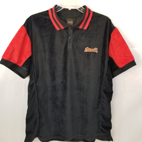 Le Tigre Polo Shirt Large Tigre Logo Black XL - Picture 4 of 16